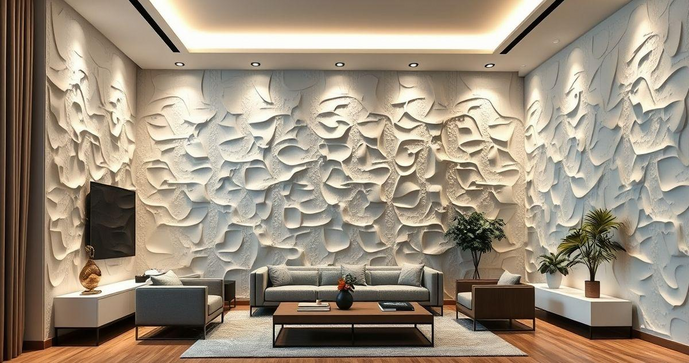 Descubra as Vantagens do Revestimento 3D de Gesso Para Sua Decora&ccedil;&atilde;o