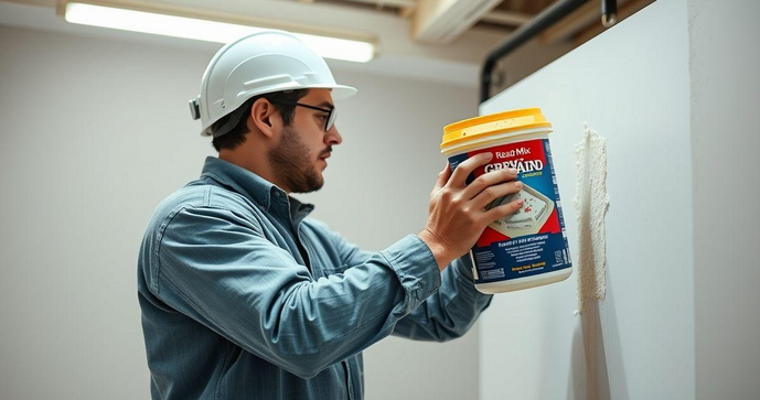 Massa Pronta para Drywall: Vantagens, Tipos e Aplica&ccedil;&atilde;o Eficiente