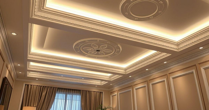 Descubra o Valor da Moldura de Gesso para Teto e Transforme seu Ambiente