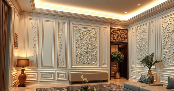 Revestimentos Gesso: Transforme Seu Espaço com Estilo e Praticidade Revestimentos Gesso: Transforme Seu Espaço com Estilo e Praticidade