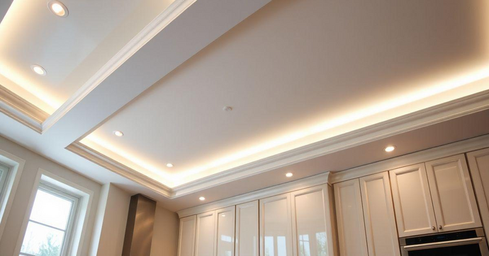 Moldura de Gesso para Cozinha: Guia Completo para Transformar seu Espaço