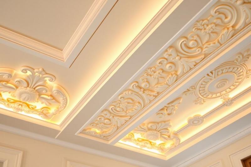 Moldura de Gesso 3D: Um Ambiente com Estilo e Sofisticação Moldura de Gesso 3D: Um Ambiente com Estilo e Sofisticação